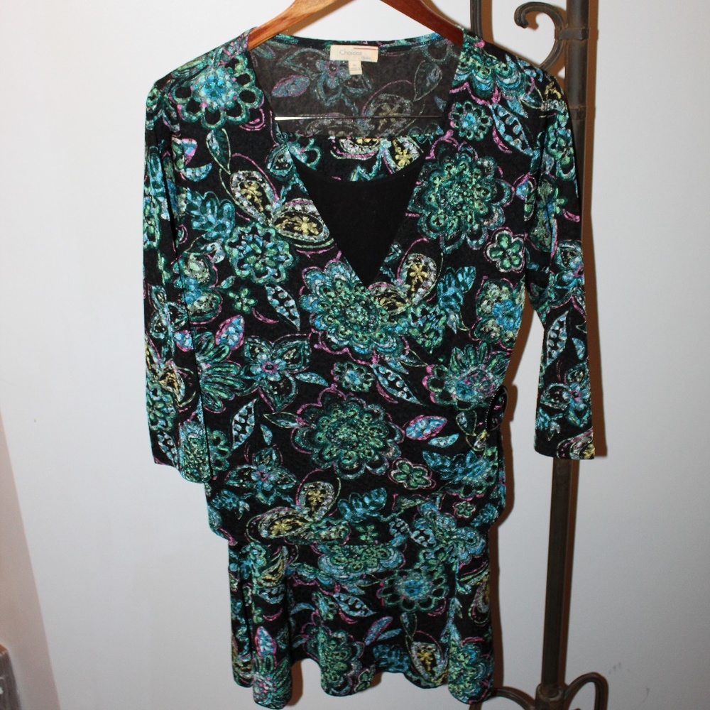 Choices Women's Skirt Suit Petite Large